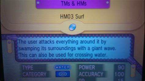 Pokemon Omega Ruby & Alpha Sapphire Where To Find HM Surf.